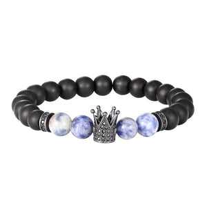 Beaded World Crown | Black